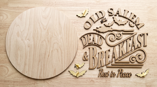 Old Salem Dead & Breakfast DIY Door Hanger Kit
