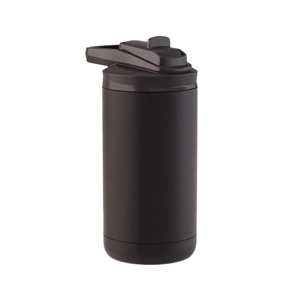Custom Engraved Kids Water Bottle – Matte Black