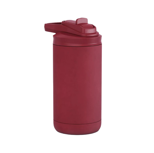 Custom Engraved Kids Water Bottle – Matte Red