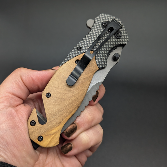 Custom Engraved Sport Pocket Knife by Cabin Design Co. – photo 2