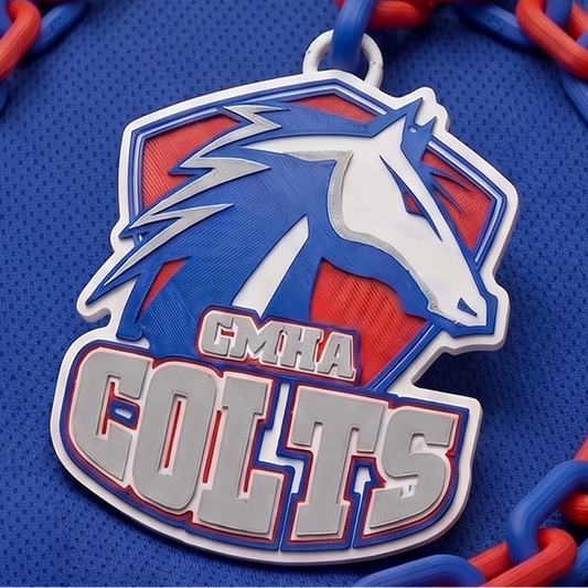 Hype Chain Player of the Game Logo Necklace – 3D Printed Sports Award Chain