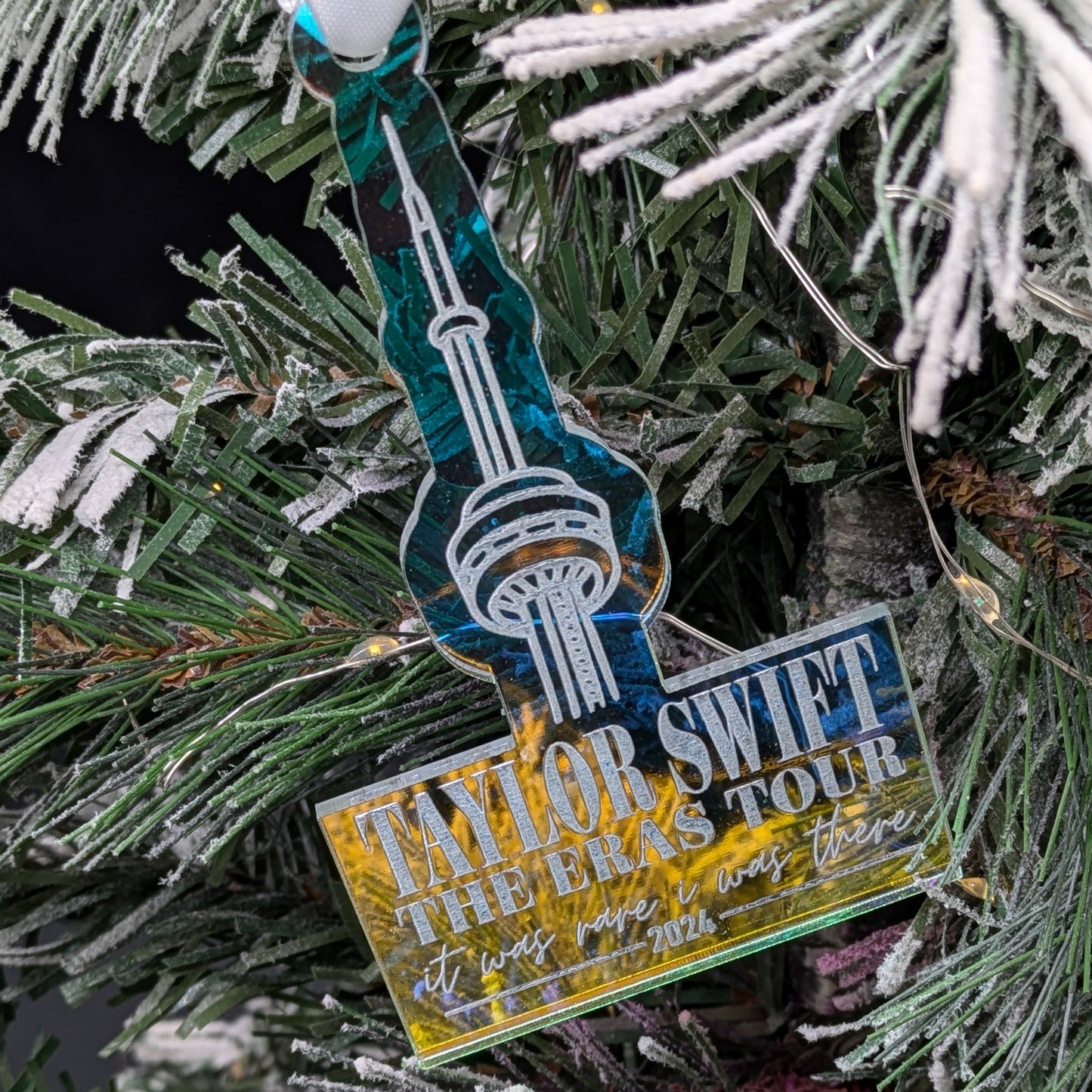 Taylor Swift Eras Tour 2024 Toronto Christmas Ornament – CN Tower Keepsake