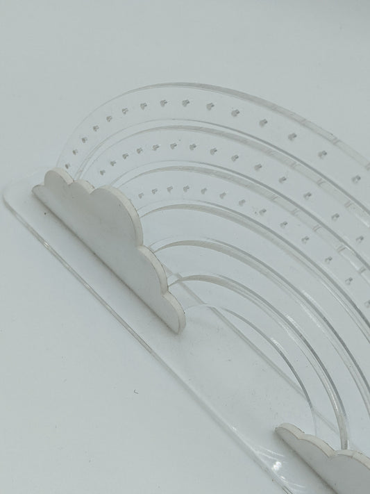 Acrylic Rainbow Earring Holder by Cabin Design Co. – photo 2