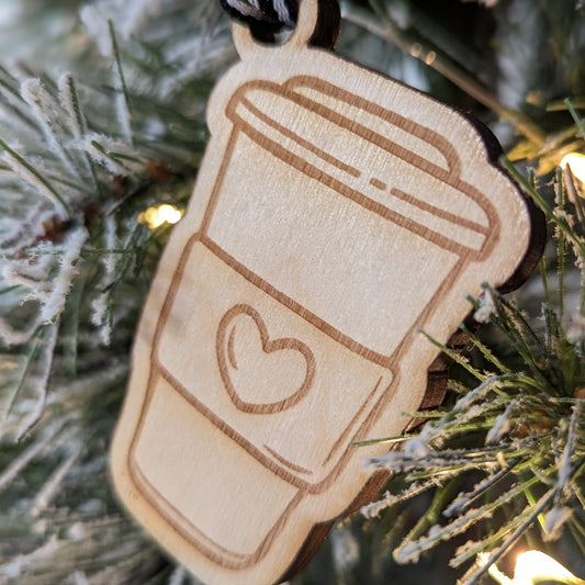 Coffee Lover Christmas Ornament by Cabin Design Co. – photo 2