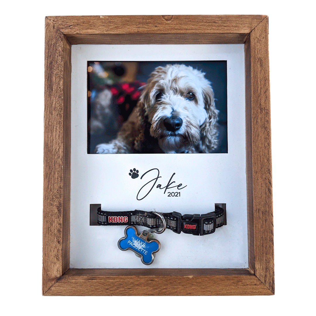 Personalized Pet Memorial Frame – Custom Photo Gift for Loss of Dog or Cat, Pet Loss Sympathy Gift