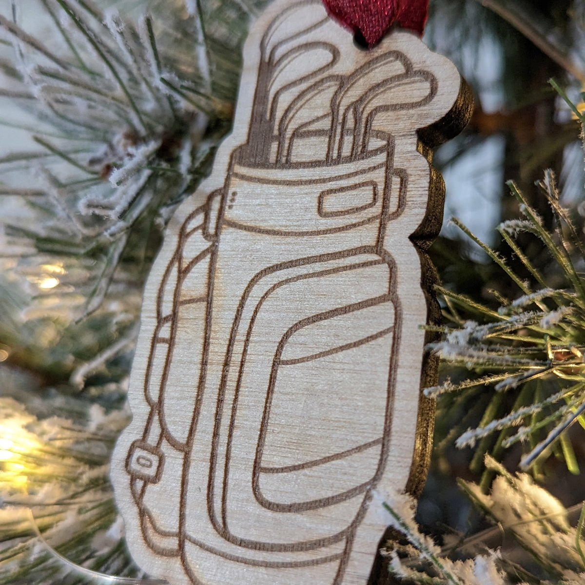 Golf Bag Christmas Ornament by Cabin Design Co. – photo 2
