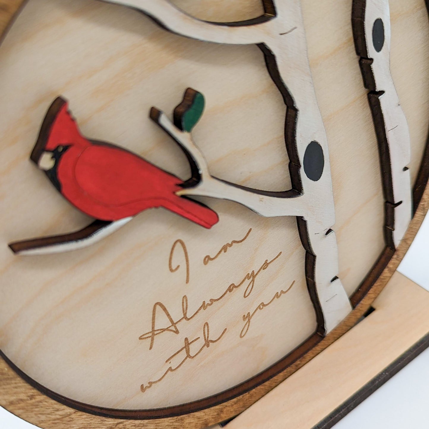 Cardinal Memorial Sign – “I Am Always With You”