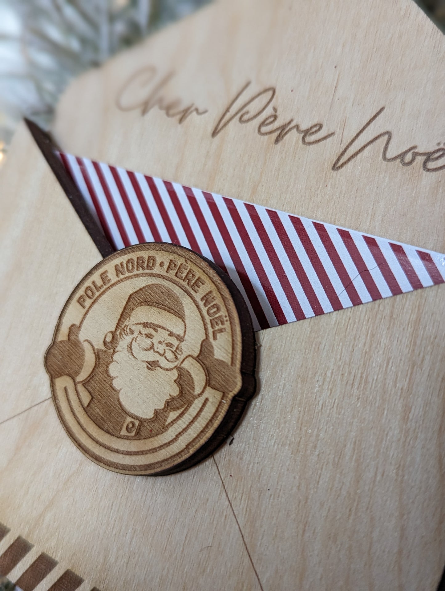 Letter to Santa Envelope Ornament