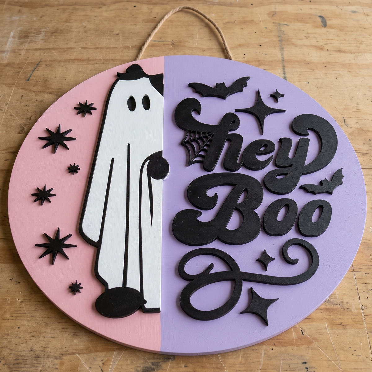 Hey Boo DIY Door Hanger Kit
