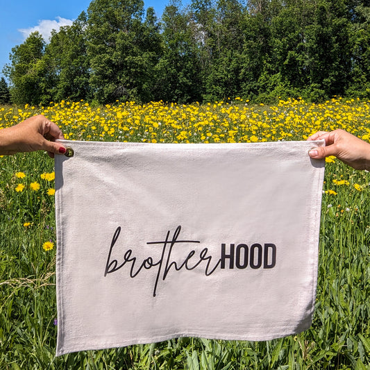 Brotherhood Canvas Wall Banner – made by Cabin Design Co. in Cornwall, Ontario