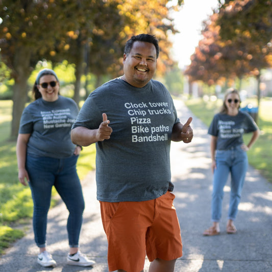 Cornwall Ontario Favourites T-Shirt – made by Cabin Design Co. in Cornwall, Ontario