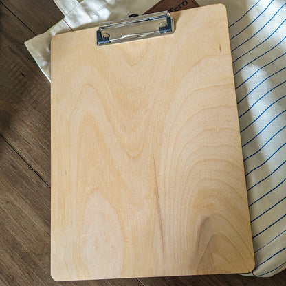 Custom Engraved Wooden Clipboard by Cabin Design Co. – photo 4
