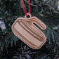 Personalized Curling Stone Ornament