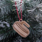 Personalized Curling Stone Ornament