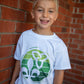 Retro-Inspired Franco-Ontarien Shirt - Trillium and Fleur-de-Lys Kids