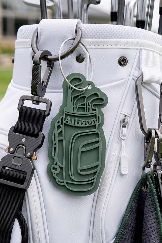 Personalized Acrylic Golf Bag Tag