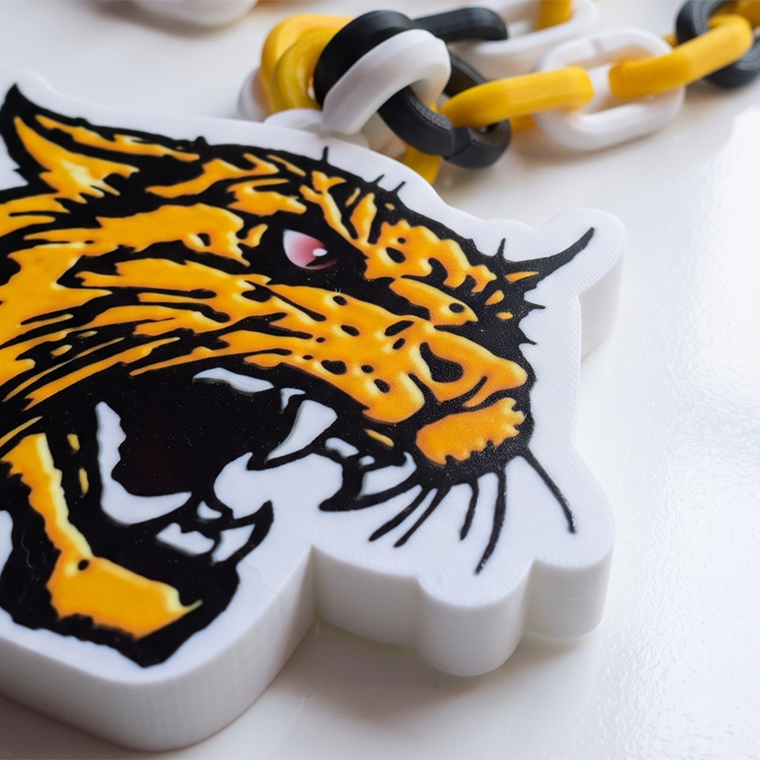 Hype Chain Player of the Game Logo Necklace – 3D & UV Printed Sports Award Chain