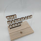 10" Clear Acrylic Business Sign with Stand