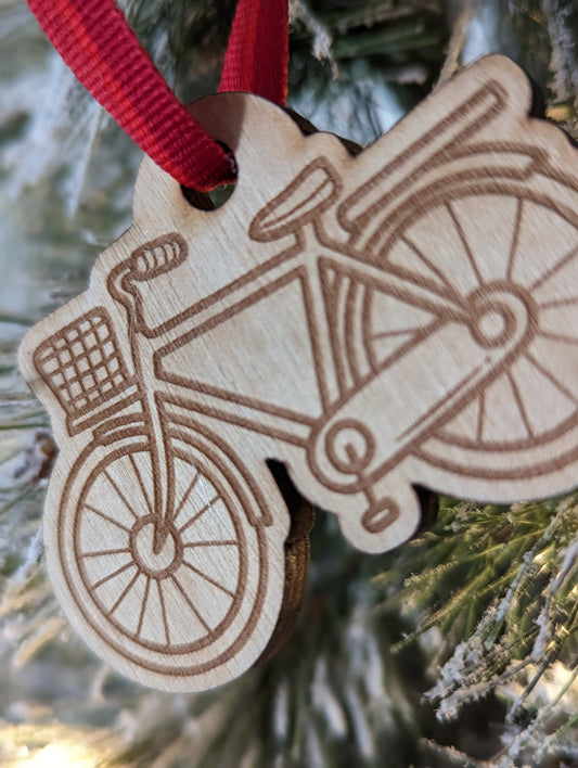 Bicycle Christmas Ornament by Cabin Design Co. – photo 2