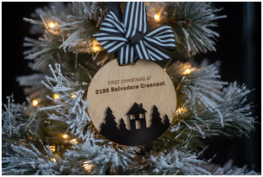 Custom New Home Ornament