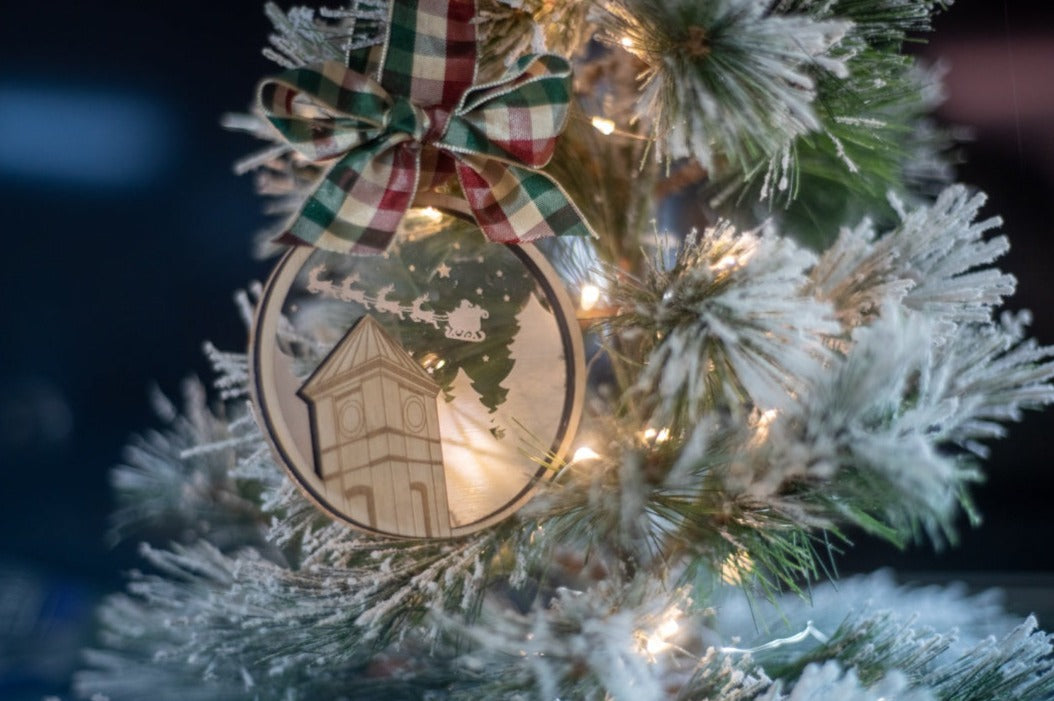 Cornwall Ontario Clock Tower Ornament – made by Cabin Design Co. in Cornwall, Ontario