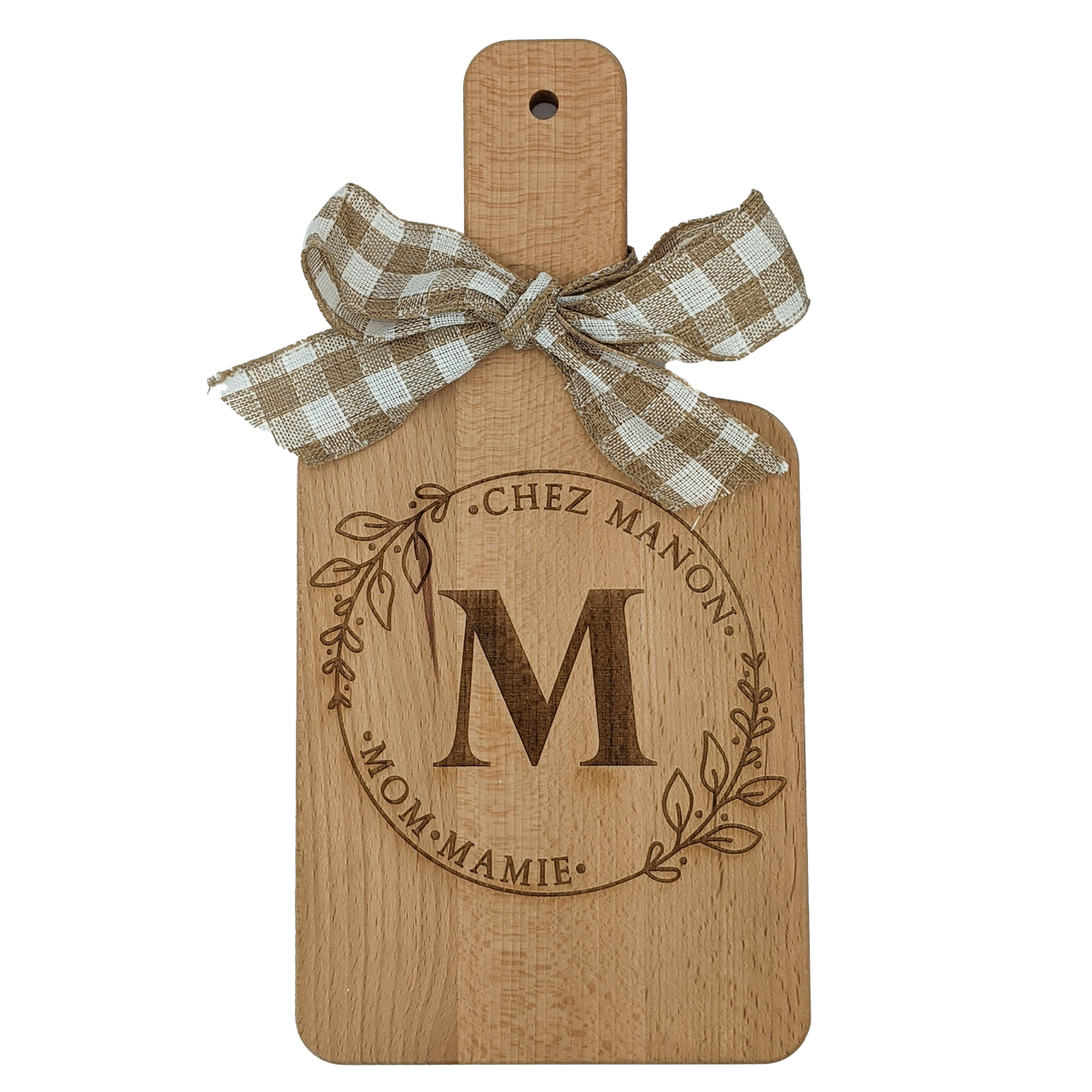 Custom Engraved Cutting Board – made by Cabin Design Co. in Cornwall, Ontario