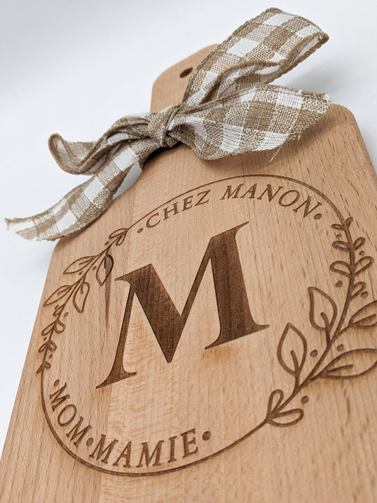 Custom Engraved Cutting Board by Cabin Design Co. – photo 2