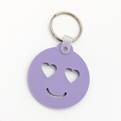 Heart emoji Keychain