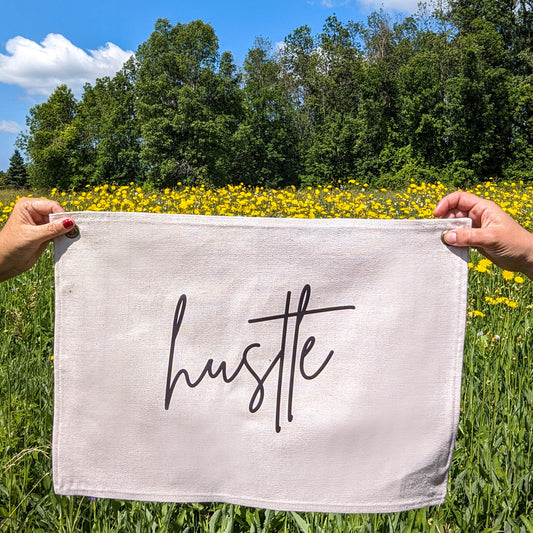 Hustle Script Canvas Banner by Cabin Design Co. – photo 2