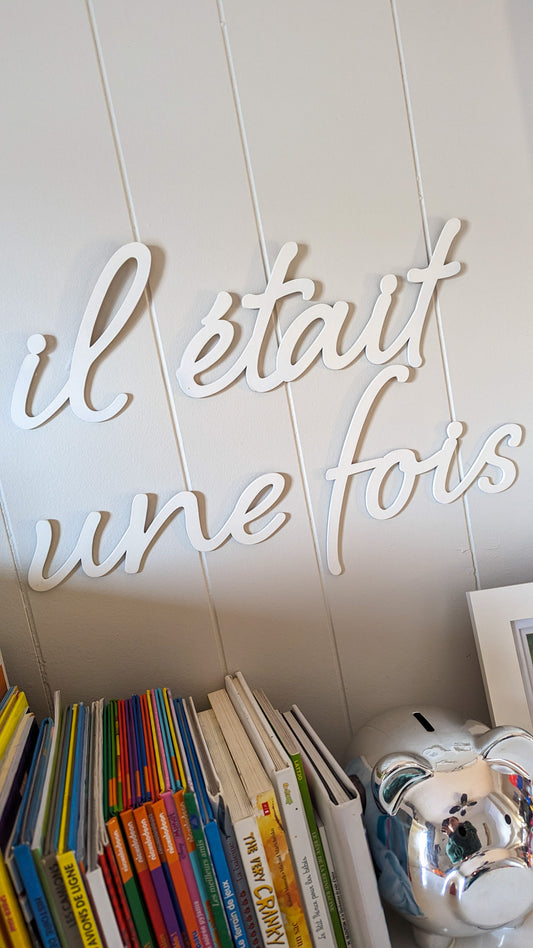 Il Était Une Fois Wall Decor by Cabin Design Co. – photo 2