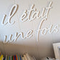 Il etait une fois decoration mural
