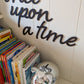 Once Upon a time wall decor Wall Decor Cutout