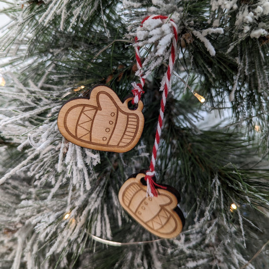 Mittens Christmas Ornament – made by Cabin Design Co. in Cornwall, Ontario