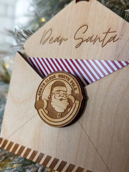Letter to Santa Envelope Ornament