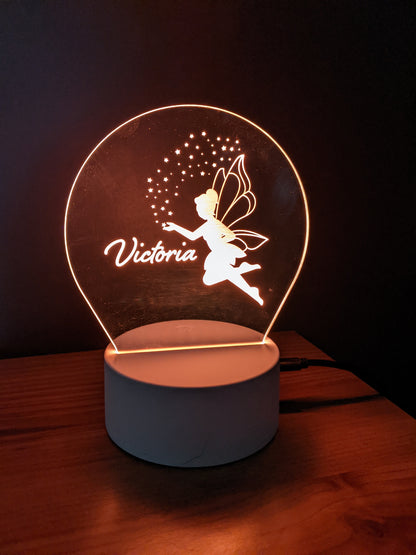 Personalized Acrylic Name Night Light by Cabin Design Co. – photo 5