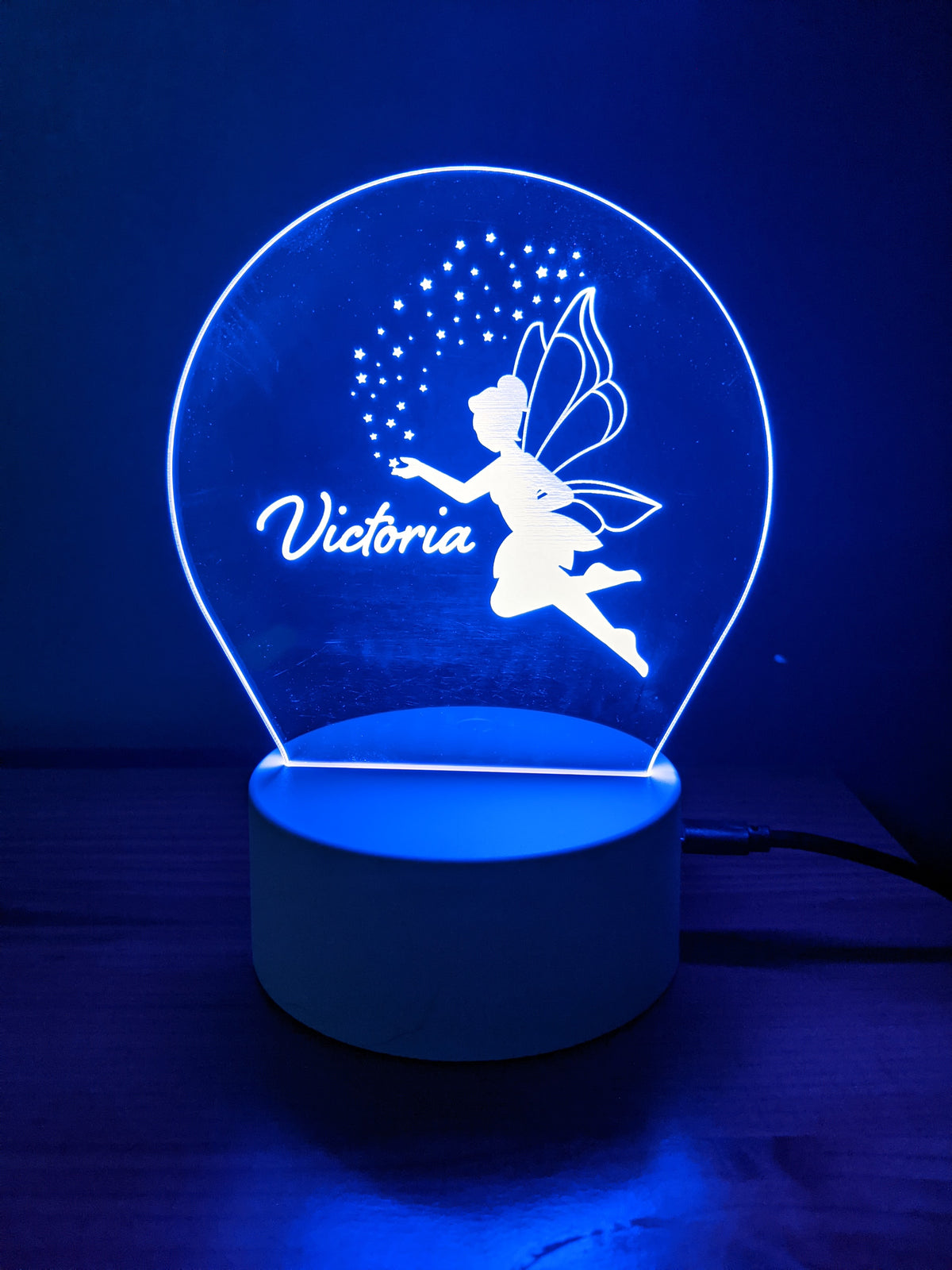 Personalized Acrylic Name Night Light by Cabin Design Co. – photo 7
