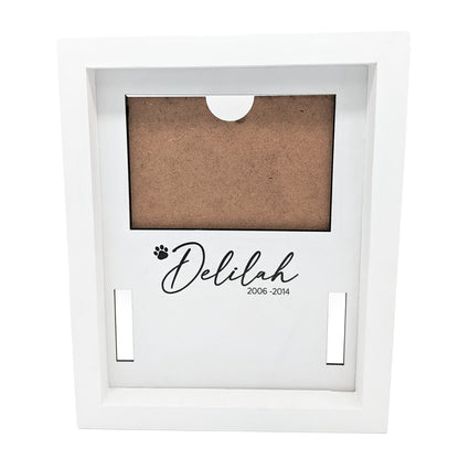 Personalized Pet Memorial Frame – Custom Photo Gift for Loss of Dog or Cat, Pet Loss Sympathy Gift