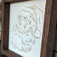 Vintage Santa Sign