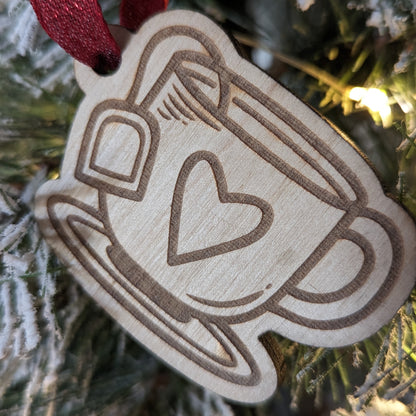 Tea Lover Christmas Ornament by Cabin Design Co. – photo 2