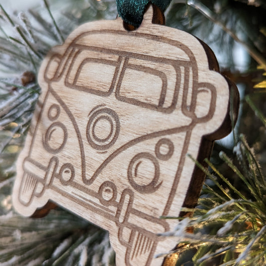 VW Bus Christmas Ornament by Cabin Design Co. – photo 2